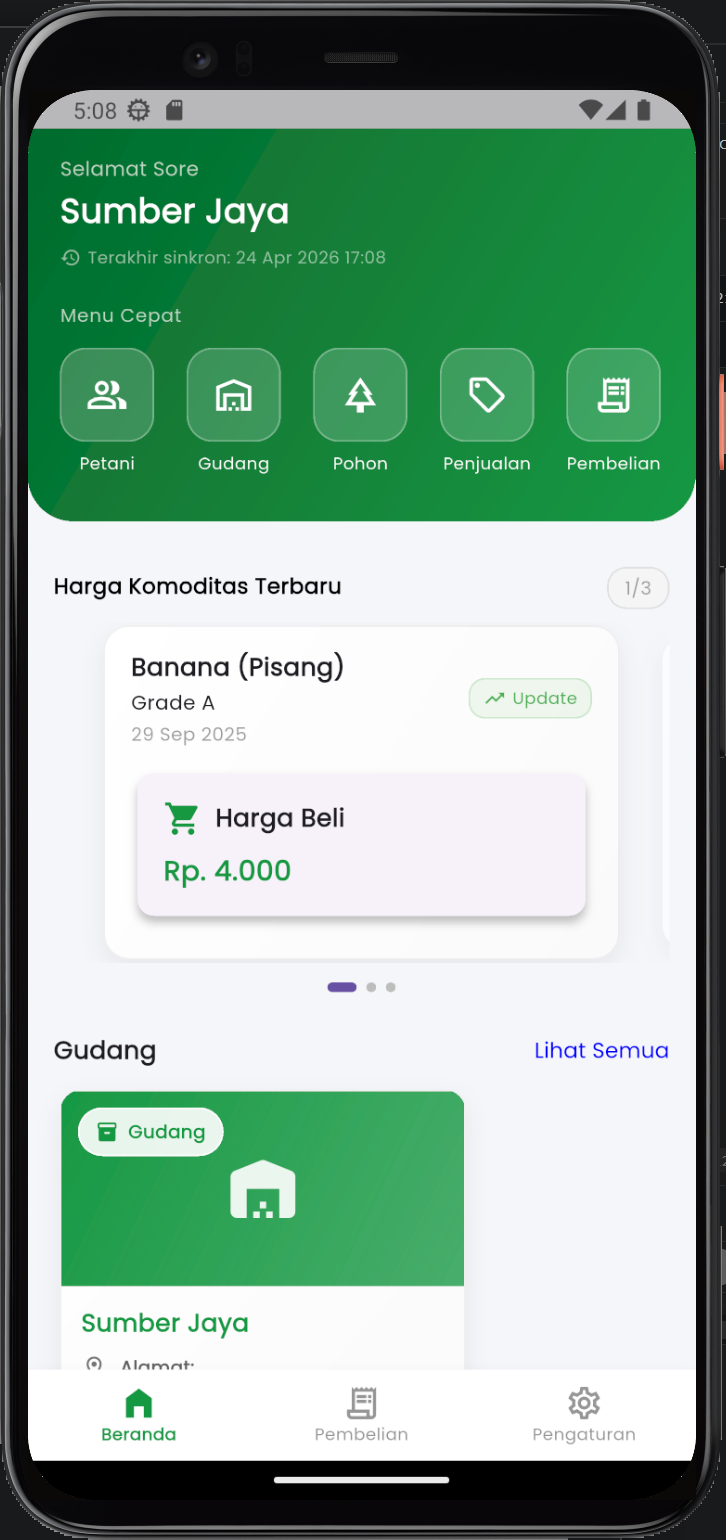 Fairventure Agroforestry mobile app